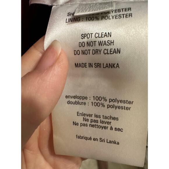 David’s Bridal Cobalt Blue Rhinestone Waist Bridesmaid Formal Dress 10 L W11092 - Picture 13 of 16